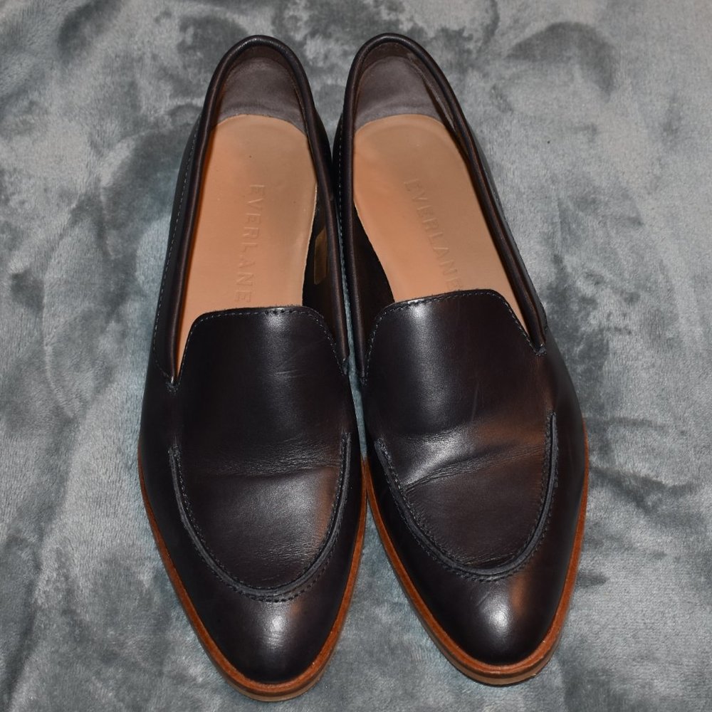 Everlane Modern Loafer in Navy